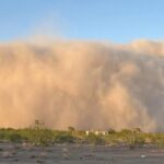 Este domingo llega otra tormenta de arena a Juárez