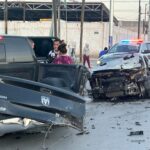 Carambola en la Av. Waterfill deja diez lesionados